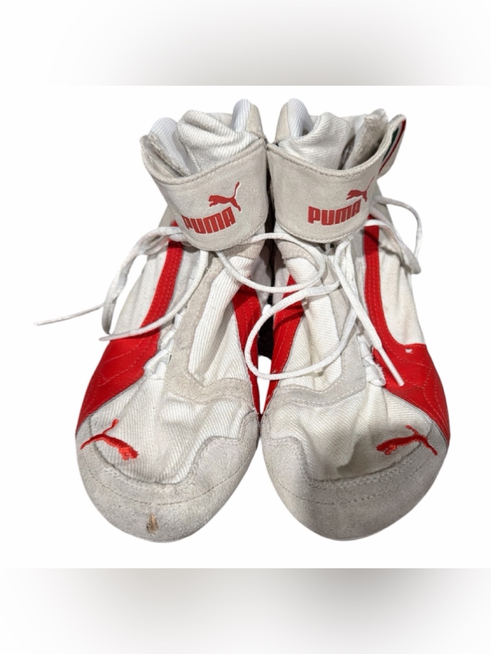 Puma Ferrari Speedcat Vintage High-top Driving Sneakers - Picture 2 of 7